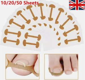 10-200X Painless Ingrown Toenail Treatment Toenail Corrector Patch - Foot Care - Picture 1 of 24