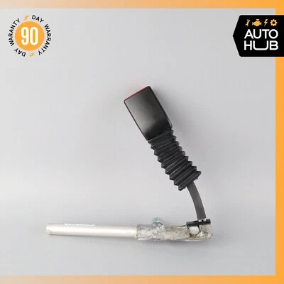 Fivela de cinto de segurança traseira direita 03-09 Mercedes W209 CLK350 CLK320 preta fabricante de equipamento original - Imagem 1 de 4