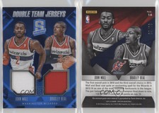 2013-14 Panini Spectra Double Team Jerseys /75 Bradley Beal John Wall #14