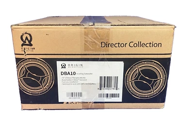 ORIGIN ACOUSTICS DBA10, 10” In Ceiling Woofer-25w-175w-White-EACH-EXC COND-NEW