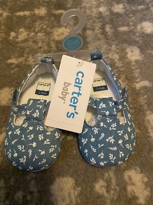 Zapatos Carters Bebé Niña Floral Sweet Jane Talla 2 Foto 1 de 2