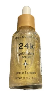 Suero en escamas de oro 24k ~ Spa + Escenciales ~ Relleno y suave ~ Nuevo - Imagen 1 de 2