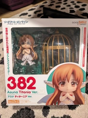 AUTÉNTICO Nendoroid Asuna Titania Ver Sword Art Online Figura Good Smile Company Foto 1 de 3