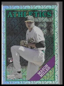 2023 Topps Update #T88CU-82 Mason Miller 1988 Topps Baseball 35th Chrome - Picture 1 of 2