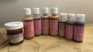 Lot Duncan EZ Stroke-CC-Cover Coat-Ceramic Under Glaze Paint 04 Bisque-Greenware - Picture 1 of 20