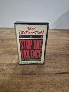 The Stop The Violence Movement "Self-Destruction" (Single) Conscious Hip-Hop Rap - Picture 1 of 6
