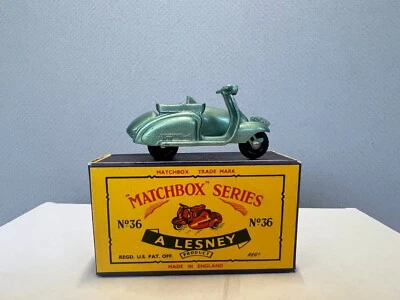 Matchbox Lesney REGULAR WHEELS # 36 LAMBRETTA *C BOX* - Image 1 of 4