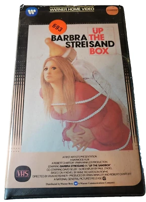 Up The Sandbox Barbra Streisand    David Selby VHS 1984 Warner Clamshell  - Image 1 of 3