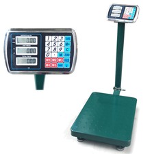 660lbs 300kg/100g Digital Shipping Postal Scale Floor Steel Platform Weight New