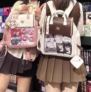 Japanese Lolita Girls ItaBag Handbag Large Capacity Backpack Bag Shoulder Bag - Picture 1 of 34