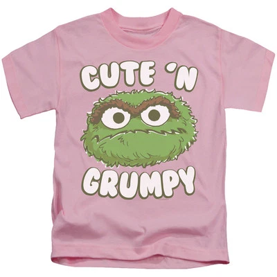 Camiseta SESAME STREET CUTE N GRUMPY OSCAR para niños pequeños 2T 3T 4 5-6 7 Foto 1 de 3