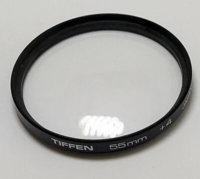 Tiffen +4 55mm Filter close-Up macro  made in Japan No. 4 - Image 1 of 4