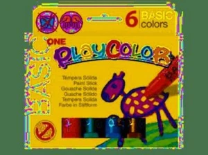TÉMPERA SÓLIDA PLAYCOLOR BASIC 6 COLORES - Imagen 1 de 1