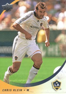 2008 Upper Deck MLS Soccer #152 Chris Klein LA Galaxy