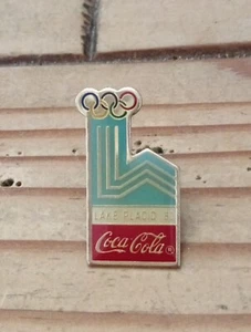Pin's Pins Pin Olympische Spiele Coca Cola USA 1980 "Lake Placid" - Bild 1 von 3