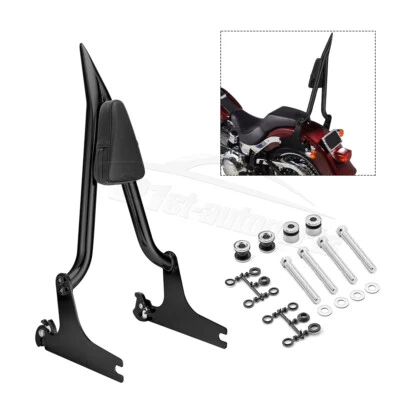 Kit de herrajes de acoplamiento de barra Sissy de respaldo de 24" para tren nocturno Harley Cross Bones Foto 1 de 4