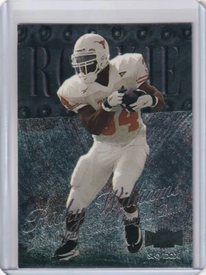 1999 SKYBOX METAL UNIVERSE RC RICKY WILLIAMS SAINTS DOLPHINS TEXAS JC-3406 - Image 1 of 2