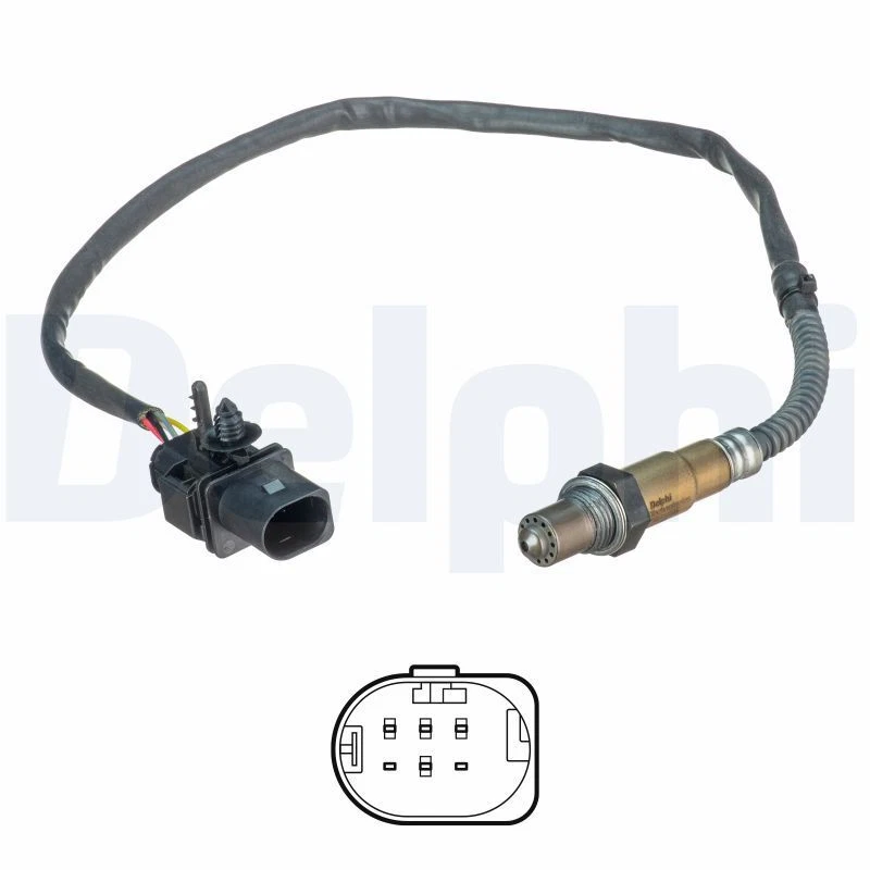 SONDA LAMBDA DELPHI per Ford Focus berlina (cb8)(2010->) 2,0 - 103kw 140cv tdci  - Imagen 1 de 3
