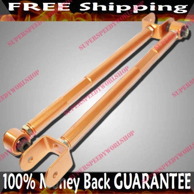 Brazos de inclinación ajustables traseros DORADOS para BMW 92-95 01-04 325i/95-99 01-04 M3/96-99 328i Foto 1 de 4