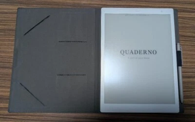 Fujitsu QUADERNO A5 size 10.3 inch Electronic Paper FMVDP51 with BOX from japan - Image 1 of 4