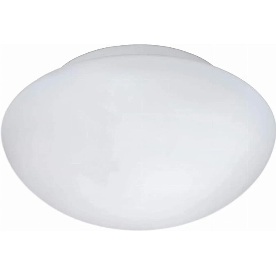 Aplique Eglo Ella 81635 1x60W E27 220-240V Vidrio Opaco Blanco + Metal Ø23cm - Imagen 1 de 1