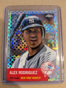 2022 Topps cromo platino aniversario X-Fractors #226 Alex Rodríguez - casi nuevo - Imagen 1 de 1