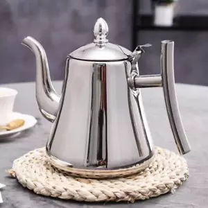 Pentola da tè in acciaio inox 1000/1500 ml multicolore moderna con infusore facile da riempire - Foto 1 di 28