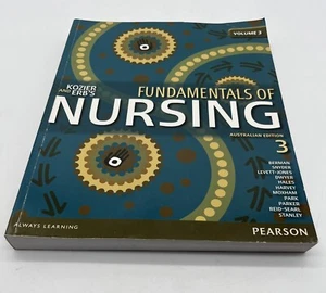 Fundamentals Of Nursing Australian Edition 3 Volume 3 Pearson Textbook Nurse - Picture 1 of 10