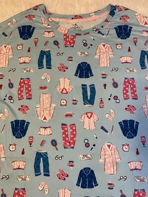 Secret Treasures Pijama Mujer Talla Pequeña-Mediana Azul Camisón Dormir Foto 1 de 4