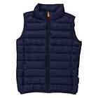 Save The Duck Girls Navy Blue Andy Icon Puffer Vest, Size 2Y