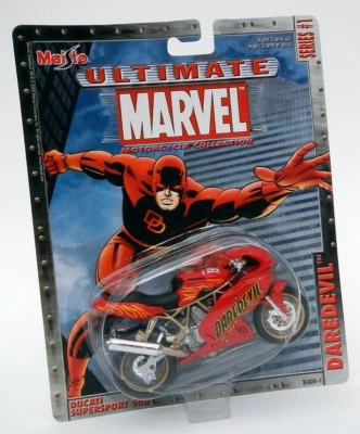 MARVEL Series #1 DAREDEVIL Ducati Supersport 900 1:18 Scale Motorcycle Model NOS - Image 1 of 4