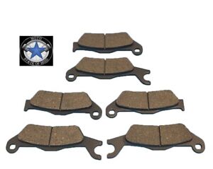 Can-Am Outlander 450, 500, 570, 650, 850, 1000 2013-2023 Front Rear Brake Pads