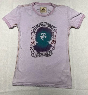 Camiseta Trunk Edición Limitada 2006 Jimmy Hendrix Púrpura Para Mujer Talla 0 XS Defectos Foto 1 de 4