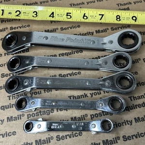 Blue point Metric 5pc Offset Ratcheting Wrench Set 7mm To 17mm - Picture 1 of 8