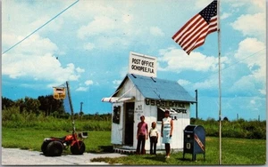 Postal de colección OCHOPEE, Florida "Edificio de oficinas de correos más pequeño de los EE. UU." - Imagen 1 de 2