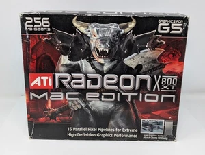 BOX ONLY - Vintage ATI Radeon X800 XT for Apple Mac, w/ Manual & CD-ROM - NO GPU - Picture 1 of 16