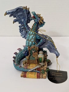 1999 Westland Giftware Dragon Lore ENGLISH DRAGON Figurine Steve Kehrli #9581 - Picture 1 of 6