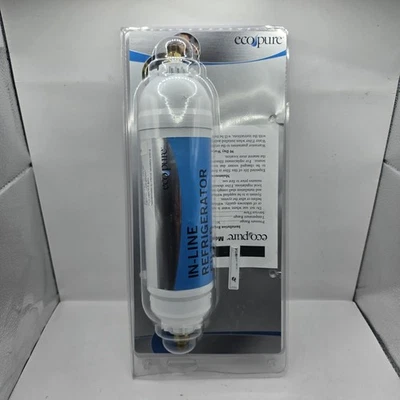 Ecopure EPINL30 In-Line Refrigerator Ice Maker 5-Year Water Filter NEW 1/4" Comp - Image 1 of 4