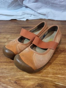 keen sienna mary jane leather orange Size 6.5 - Picture 1 of 5