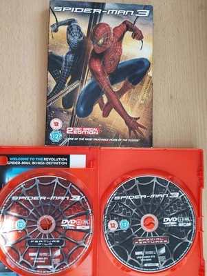 Spider-Man 3 DVD 2007 Tobey Maguire, Raimi Certified 12, 2-Disc Set - Image 1 of 3