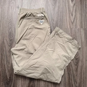 Columbia PFG Convertible Zip Off Cargo Hose Herren Größe M Beige Angelausrüstung - Bild 1 von 8