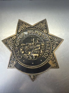 California HIghway Patrol Resine Filled Badge CHP Office Plaque 8 X 8 - Picture 1 of 7
