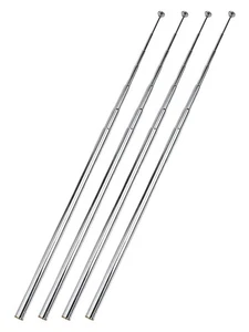 Innovative Design Stainless Steel 4PC Telescoping Antennas for Clear Signals - Afbeelding 1 van 12