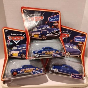 Disney Pixar Cars ALL HORNET Supercharged Lot Of 3 Fabulous Hudson Hornet  READ - Picture 1 of 10