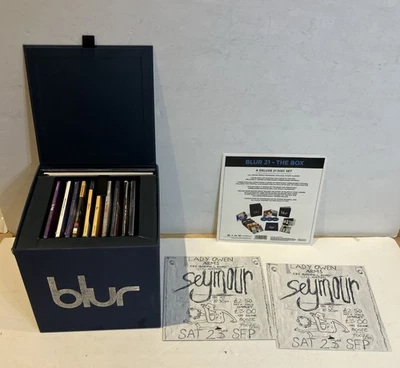 Blur 21 Box Set Limited Edition [18CD/3DVD] Complete  CDs/DVDS SEALED Box Wear - Image 1 of 4
