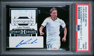 Luka Modric 1/1 Auto – 2024 Leaf Heroes Scenography Silver Holo Acetate  On Card - Picture 1 of 1