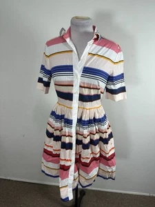 Kate Spade Women’s Multicolor Short Sleeve Dress Size 2 - Picture 1 of 7