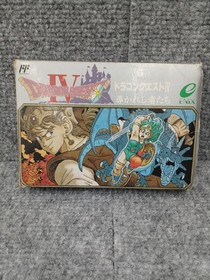 Enix Famicom Soft Dragon Quest IV Guided Used