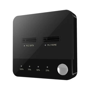 M.2 SATA M.2 NVMe Duplicator Support Offline Clone Copy Function with Storage - Afbeelding 1 van 7