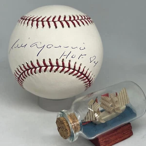 Luis Aparicio signed Rawlings OML Baseball TRISTAR HOLO Inscribed HOF Auto A3659 - Picture 1 of 2